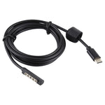 Cavo di ricarica rapida USB-C / Type-C PD 65W per Microsoft Surface Pro 2, lunghezza cavo: 1,5 m