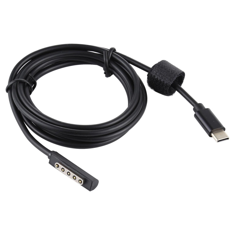 Cavo di ricarica rapida USB-C / Type-C PD 65W per Microsoft Surface Pro 2, lunghezza cavo: 1,5 m