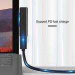 Adattatore ricarica rapida USB-C femmina per Surface Pro