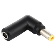10 connettori adattatori a gomito con spina maschio da 4,5 x 3,0 mm femmina a 5,5 x 2,5 mm, 4.5x3.0mm to 5.5x2.5mm