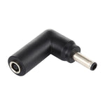 10 connettori adattatori a gomito con spina maschio da 4,5 x 3,0 mm femmina a 4,5 x 3,0 mm maschio, 4.5x3.0mm to 4.5x3.0mm