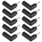 10 connettori adattatori a gomito con spina maschio da 4,5 x 3,0 mm femmina a 4,5 x 3,0 mm maschio, 4.5x3.0mm to 4.5x3.0mm