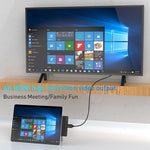 Adattatore HUB Dock Type-C Rocketek SHX6 con LAN e HDMI 4K