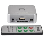 EZCAP241 Scheda adattatore per registratore di acquisizione audio, convertitore digitale audio analogico RCA R/L da 3,5 mm a MP3