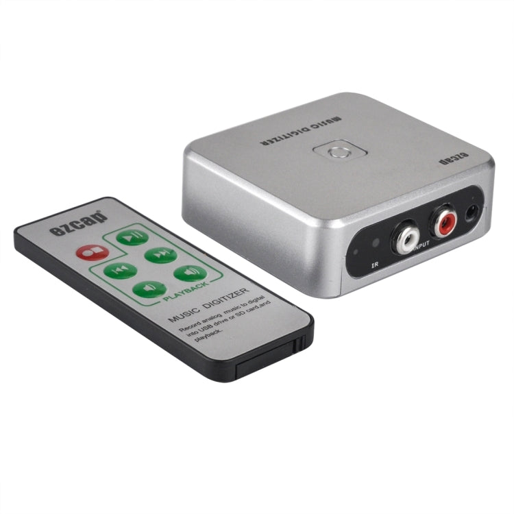 EZCAP241 Scheda adattatore per registratore di acquisizione audio, convertitore digitale audio analogico RCA R/L da 3,5 mm a MP3