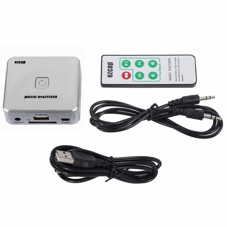 EZCAP241 Scheda adattatore per registratore di acquisizione audio, convertitore digitale audio analogico RCA R/L da 3,5 mm a MP3