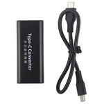 Adattatore jack alimentazione DC 5,5x2,1 mm femmina a USB-C 30 cm