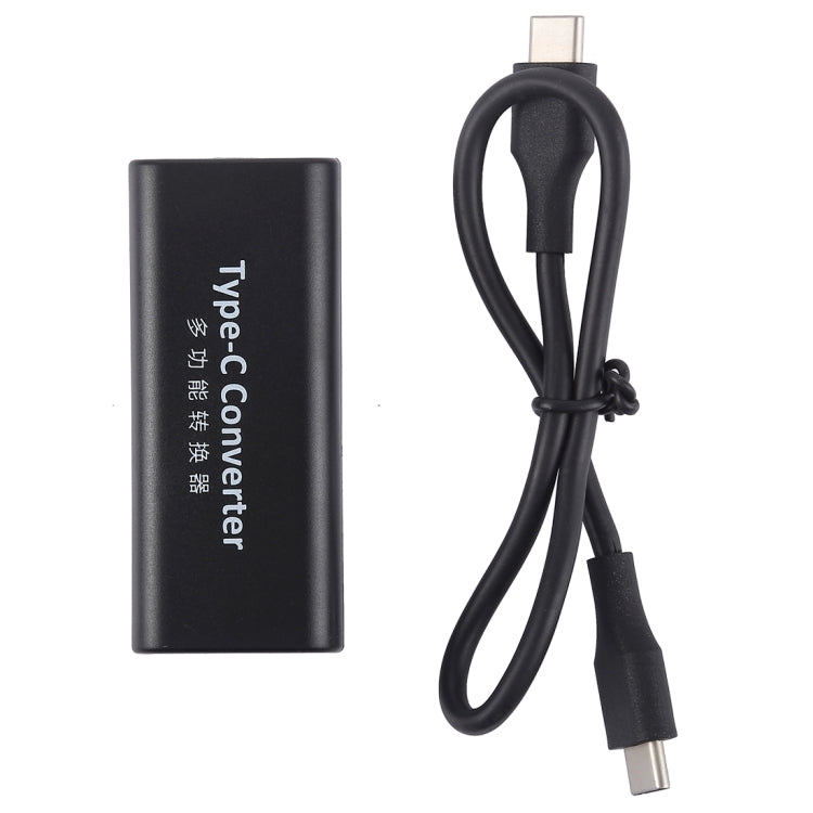 Adattatore jack alimentazione DC 5,5x2,1 mm femmina a USB-C 30 cm