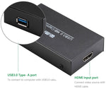 Dispositivo acquisizione video USB 3.0 HDMI 1080P Full HD