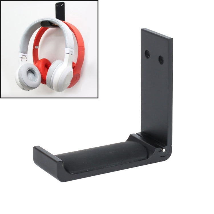 Gancio per display con supporto per cuffia pieghevole in metallo a vite a pasta incollata, Paste Screw Type
