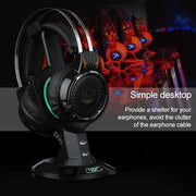 Portaauricolare luminoso mecha con USB