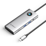 Docking station USB-C ORICO 8 in 1 con HDMI 4K e Ethernet