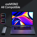 Docking station USB-C ORICO 8 in 1 con HDMI 4K e Ethernet