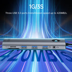 Docking station ORICO PW11-9P USB-C 8 in 1 5 Gbps