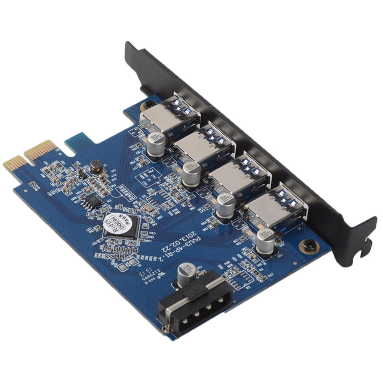 Scheda PCI Express USB 3.0 a 4 porte ORICO PVU3-4P per desktop, 4 Ports USB3.0