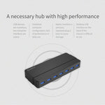 ORICO H7928-U3 Materiale ABS Desktop 7 Porte HUB USB 3.0 con Cavo da 1 m, USB 3.0
