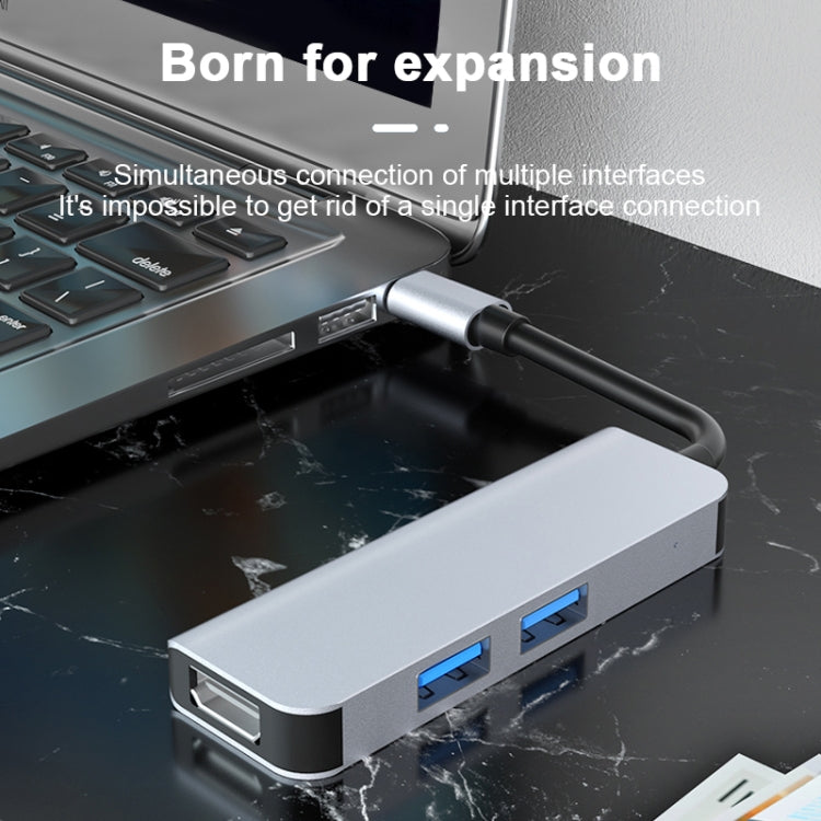 Docking station HUB multifunzione Type-C/USB-C 3 in 1 USB 3.0 x2 + HDMI 2011N, 2011N USB 3.0 x2 + HDMI
