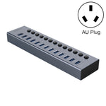 ORICO BT2U3-13AB-GY-BP Switch individuali multiporta HUB, spina UK, 13AB
