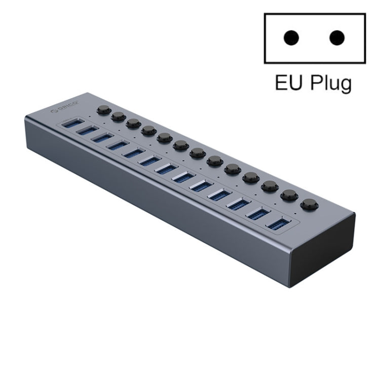 ORICO BT2U3-13AB-GY-BP Switch individuali multiporta HUB, spina UK, 13AB