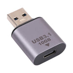 Adattatore USB 3.1 maschio a USB-C femmina 10 Gbps