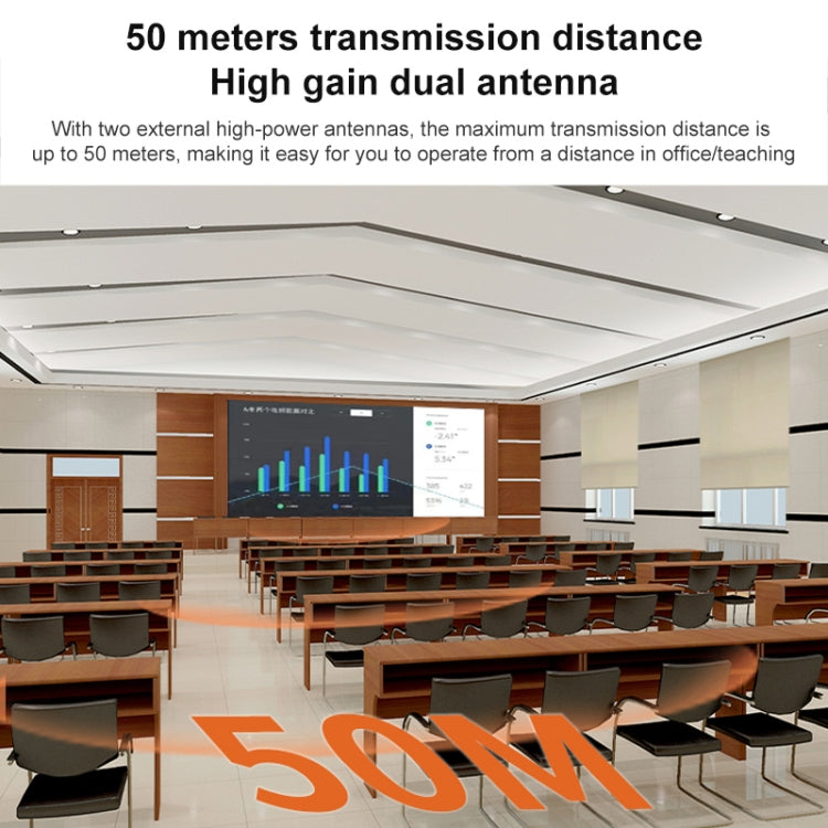 Trasmettitore e ricevitore HDMI wireless Measy A20W, distanza di trasmissione: 50 m, Wireless Transmitter and Receiver 50m