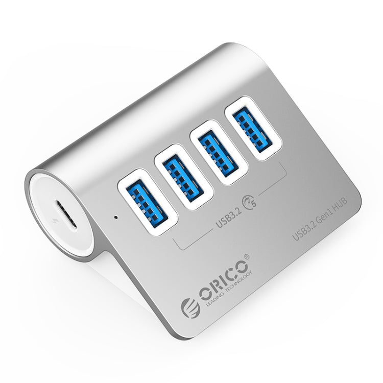 HUB ORICO M3U4 in lega di alluminio a 4 porte USB 3.2 Gen1 5 Gbps, M3U4 5Gbps