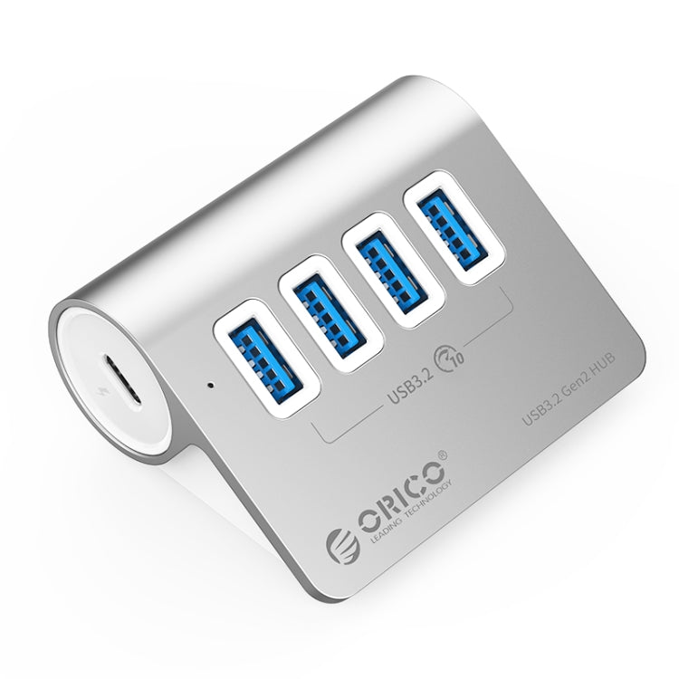 HUB USB 3.2 Gen1 da 10 Gbps ORICO M3U4 in lega di alluminio a 4 porte, M3U4 10Gbps
