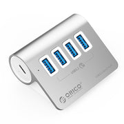HUB USB 3.2 Gen1 da 10 Gbps ORICO M3U4 in lega di alluminio a 4 porte, M3U4 10Gbps