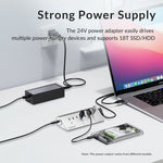 ORICO M3CU2 Hub USB 3.2 Gen2 4 porte in alluminio