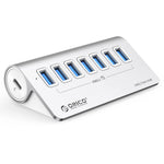 ORICO M3U7 HUB USB 3.2 Gen1 5 Gbps in lega di alluminio a 7 porte con cavo da 1 m, M3U7 1m