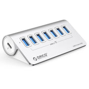 ORICO M3U7 HUB USB 3.2 Gen1 da 5 Gbps a 7 porte in lega di alluminio con cavo da 0,5 m, M3U7 0.5m