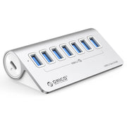 ORICO M3U7-G2 HUB USB 3.2 Gen2 da 10 Gbps a 7 porte in lega di alluminio con cavo da 1 m, M3U7-G2 1m
