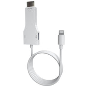Cavo adattatore NK-1078 da 8 pin a HDMI maschio + USB femmina, lunghezza: 1 m, NK-1078