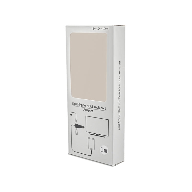 Cavo adattatore NK-1078 da 8 pin a HDMI maschio + USB femmina, lunghezza: 1 m, NK-1078