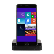 9138 6 in 1 USB-C / Type-C a 4K HDMI + 2 x USB 3.0 + Type-C + Lettore di schede SD / TF Docking station HUB multifunzione con supporto