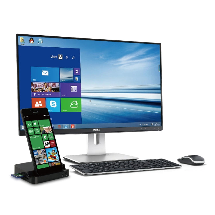 Docking station 6 in 1 USB-C con HDMI 4K e lettore SD/TF