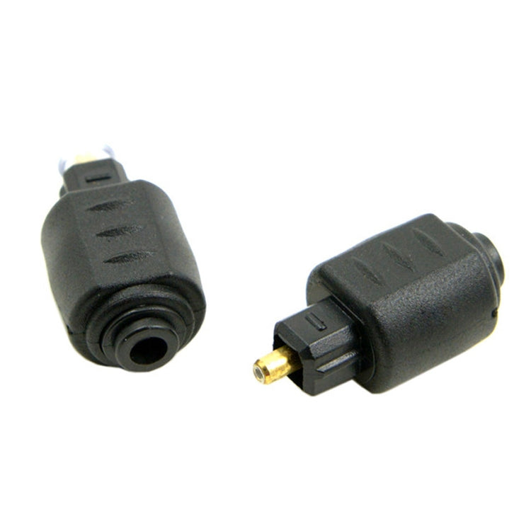 Adattatore audio adattatore per fibra ottica con testa di conversione da porta rotonda a porta quadrata EMK, Round Port to Square Port