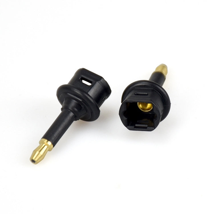 Adattatore audio adattatore per fibra ottica con testa di conversione da porta quadrata a porta rotonda EMK, Square Port to Round Port