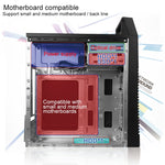 Business Road 3 USB 2.0 Chassis principale 353x160x399mm M-ATX / ATX / Mini-ITX PC Custodia per computer desktop, Business Road 3