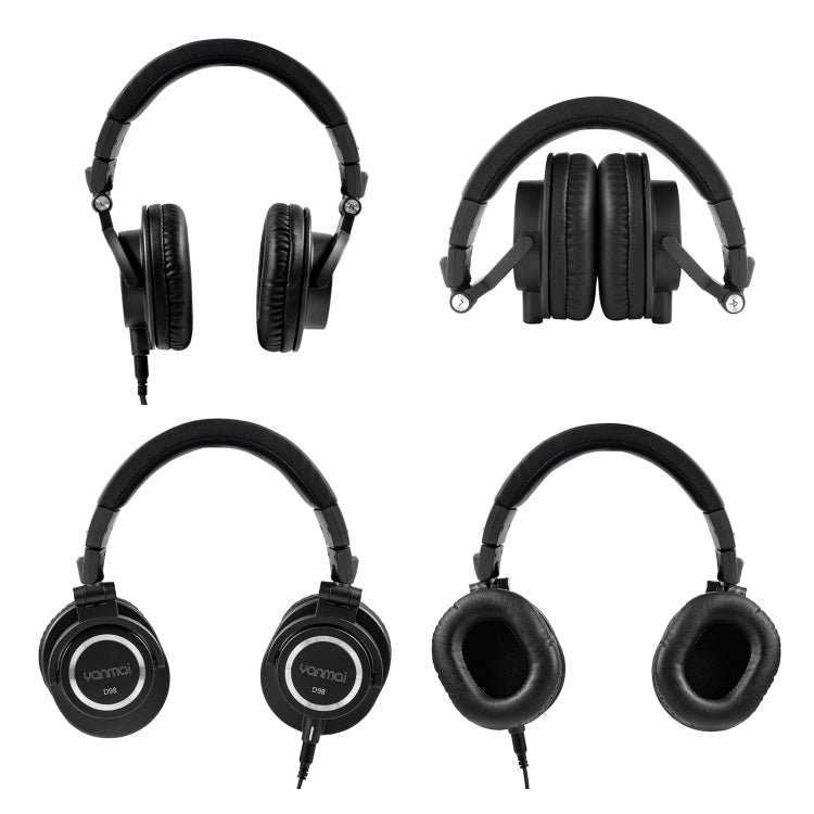 Cuffie monitor di registrazione professionali Yanmai D98, D98(Black), D98(Silver Grey)