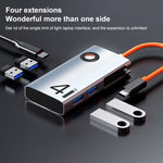 Docking station ROCK TR25 USB-C 4 porte USB 3.0