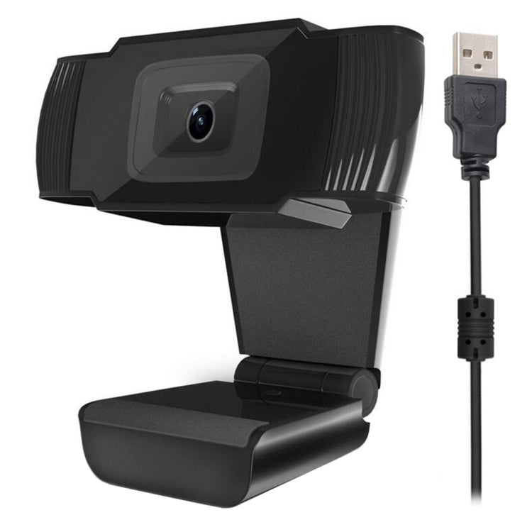 A870 480P Pixel HD WebCam da 360 gradi USB 2.0 Videocamera per PC con microfono per computer Skype PC portatile, lunghezza cavo: 1,4 m, A870 (Orange), A870 (Black)