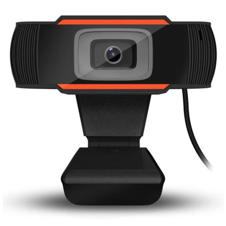 A870 480P Pixel HD WebCam da 360 gradi USB 2.0 Videocamera per PC con microfono per computer Skype PC portatile, lunghezza cavo: 1,4 m, A870 (Orange), A870 (Black)