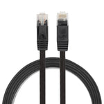Cavo LAN di rete Ethernet piatto ultrasottile CAT6 da 1 m, cavo patch RJ45, Length: 1m