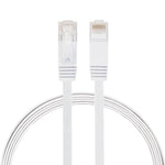 Cavo LAN di rete Ethernet piatto ultrasottile CAT6 da 1 m, cavo patch RJ45, Length: 1m
