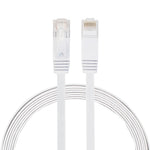 Cavo LAN di rete Ethernet piatto ultrasottile CAT6 da 2 m, cavo patch RJ45, Length: 2m