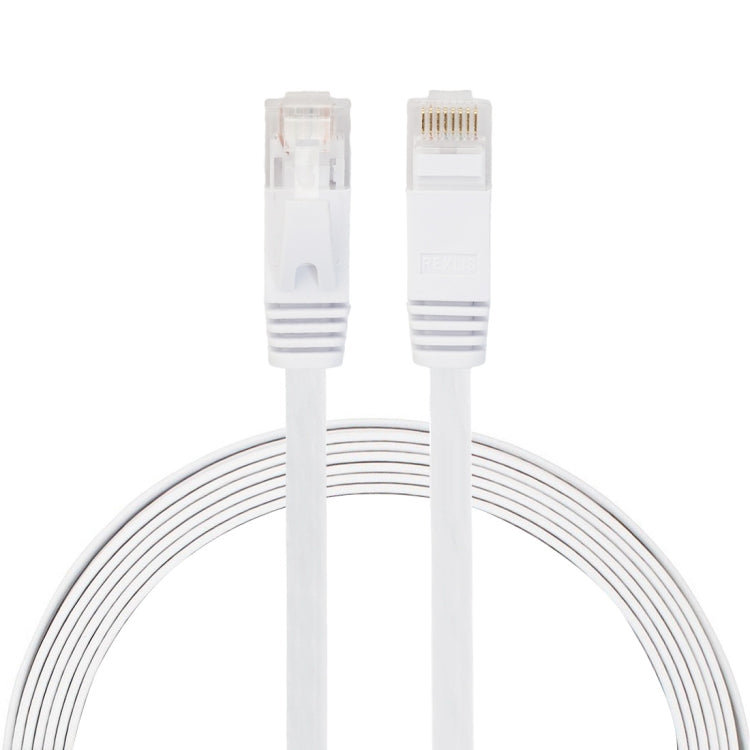 Cavo LAN di rete Ethernet piatto ultrasottile CAT6 da 2 m, cavo patch RJ45, Length: 2m