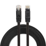 Cavo LAN di rete Ethernet piatto ultrasottile CAT6 da 3 m, cavo patch RJ45, Length: 3m