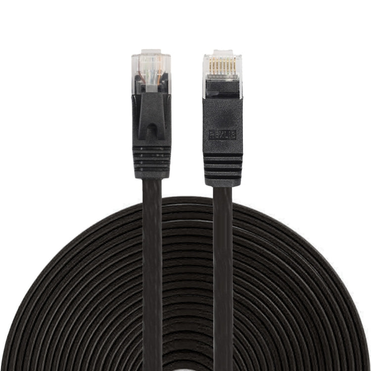 Cavo LAN di rete Ethernet piatto ultrasottile CAT6 da 15 m, cavo patch RJ45, Length: 15m