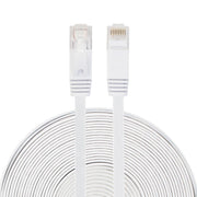 Cavo LAN di rete Ethernet piatto ultrasottile CAT6 da 15 m, cavo patch RJ45, Length: 15m